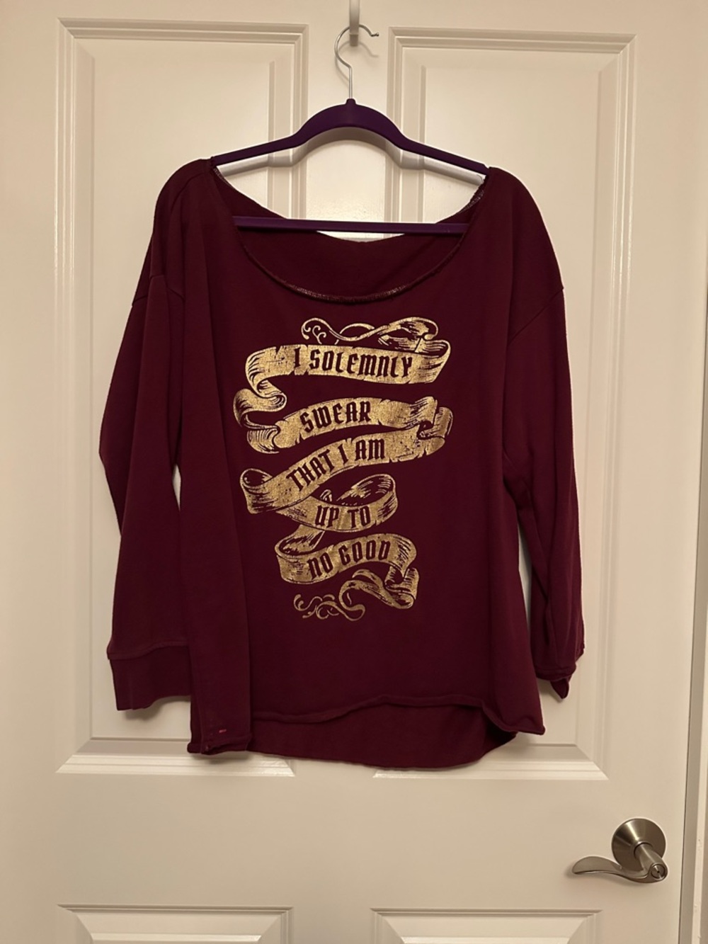 Torrid x Harry Potter off the shoulder sweater. 2 lightly worn